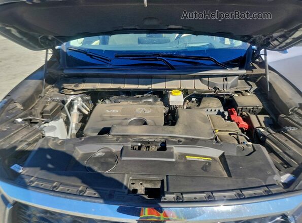 5N1DL1GSXPC369300 2023 INFINITI QX60 Gray ძრავის განყოფილების ხედი