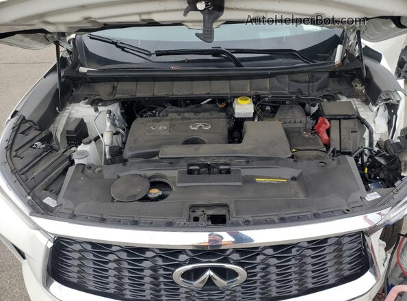5N1DL1HU3PC364052 2023 INFINITI QX60 White Widok komory silnika