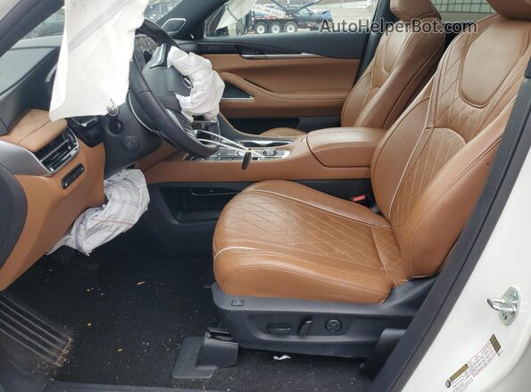 5N1DL1HU3PC364052 2023 INFINITI QX60 White Widok wnętrza z przodu