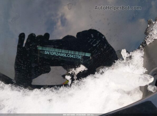 5N1DR2AM9LC643756 2020 NISSAN PATHFINDER Black Շարժիչի բաժամունքի տեսք