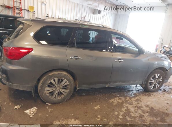 5N1DR2MM0HC693805 2017 NISSAN PATHFINDER Gray Սալոնի հետևի տեսք