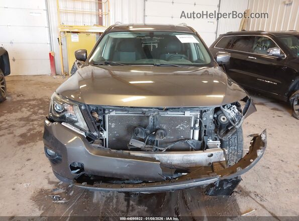 5N1DR2MM0HC693805 2017 NISSAN PATHFINDER Gray Սարքավորումների վահանակի տեսք