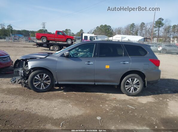 5N1DR2MM0JC651365 2018 NISSAN PATHFINDER Gray Սալոնի հետևի տեսք