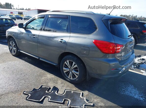 5N1DR2MM2JC659743 2018 NISSAN PATHFINDER Gray Հետևի ձախ