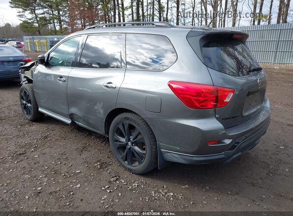5N1DR2MM3JC639579 2018 NISSAN PATHFINDER Серый Задняя левая четверть