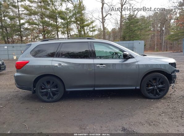 5N1DR2MM3JC639579 2018 NISSAN PATHFINDER Серый Вид щитка приборов