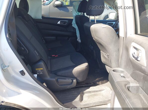5N1DR2MM3KC595651 2019 NISSAN PATHFINDER Silver Vista de la etiqueta del VIN