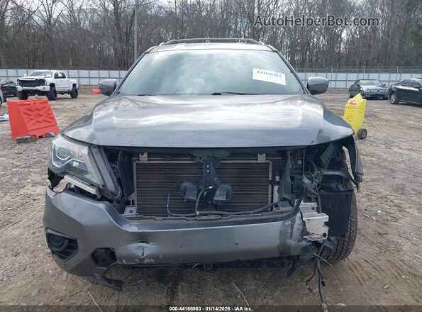 5N1DR2MM4JC614433 2018 NISSAN PATHFINDER Gray უკანა სალონის ხედი
