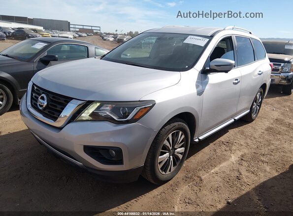 5N1DR2MM5HC662954 2017 NISSAN PATHFINDER Серебряный Передняя левая четверть