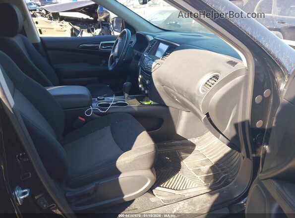 5N1DR2MM5JC649241 2018 NISSAN PATHFINDER Black Вид салону спереду
