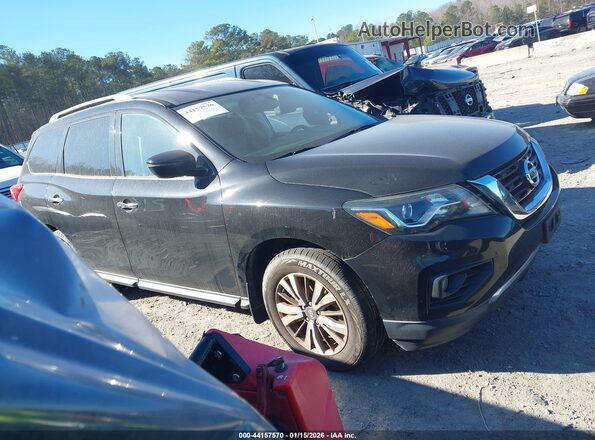 5N1DR2MM5JC649241 2018 NISSAN PATHFINDER Black Вид задньої частини салону