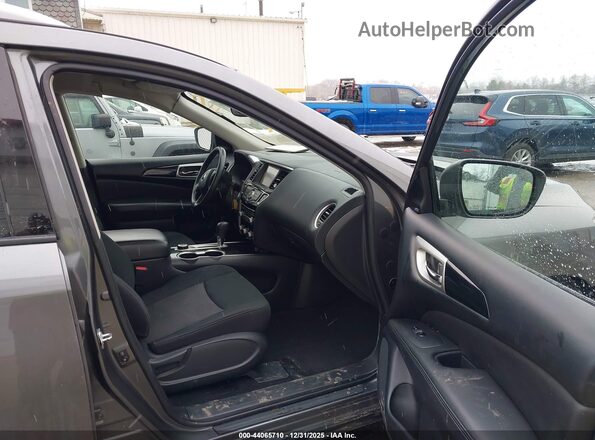 5N1DR2MM6KC584191 2019 NISSAN PATHFINDER Gray Սալոնի դիմացի տեսք