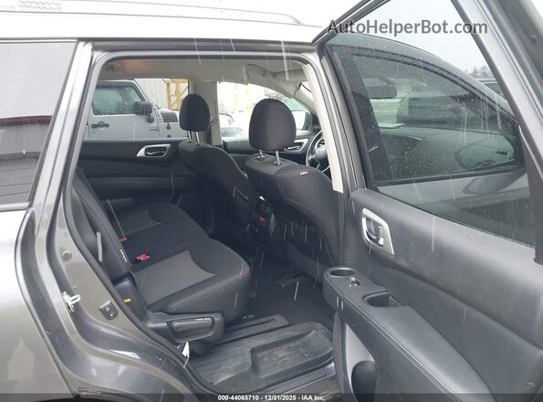 5N1DR2MM6KC584191 2019 NISSAN PATHFINDER Gray VIN կոդի պիտակի տեսք