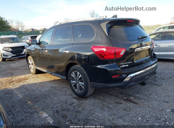 5N1DR2MM6KC600454 2019 NISSAN PATHFINDER Black Հետևի ձախ