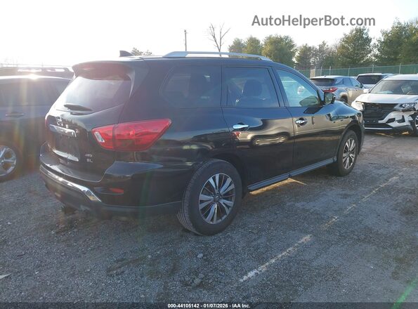 5N1DR2MM6KC600454 2019 NISSAN PATHFINDER Black Հետևի աջ