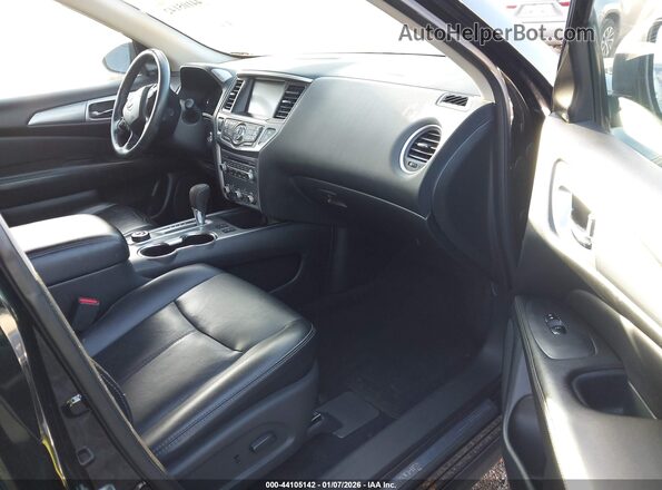 5N1DR2MM6KC600454 2019 NISSAN PATHFINDER Black Սալոնի դիմացի տեսք