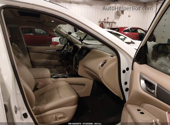 5N1DR2MM7HC600939 2017 NISSAN PATHFINDER White Սալոնի դիմացի տեսք