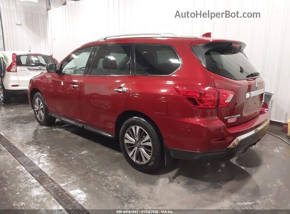 5N1DR2MM7KC591182 2019 NISSAN PATHFINDER Red უკანა მარცხენა