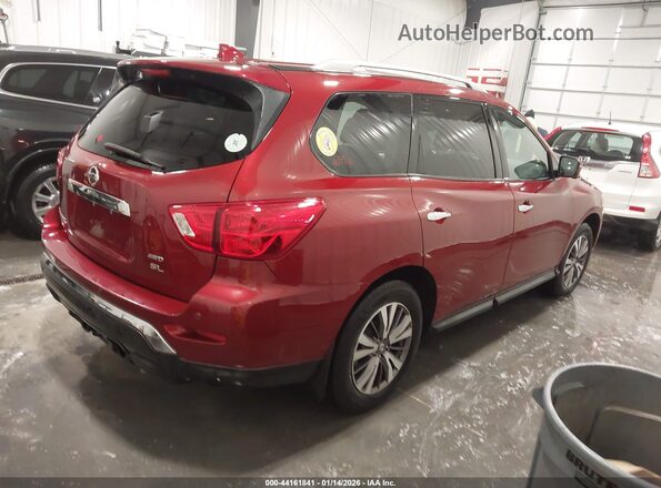 5N1DR2MM7KC591182 2019 NISSAN PATHFINDER Red უკანა მარჯვენა