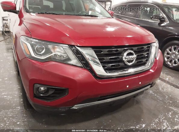 5N1DR2MM7KC591182 2019 NISSAN PATHFINDER Red წინა ხედი