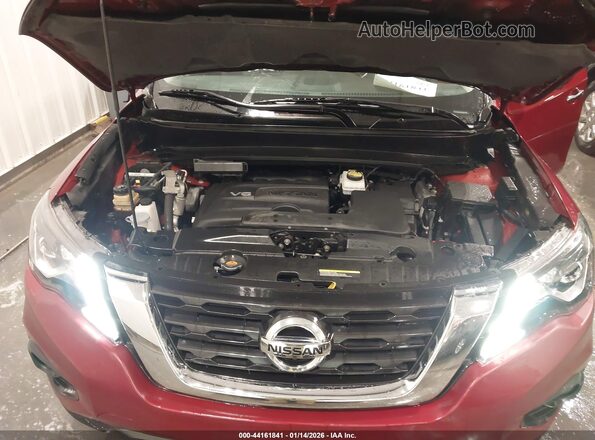 5N1DR2MM7KC591182 2019 NISSAN PATHFINDER Red უკანა ხედი