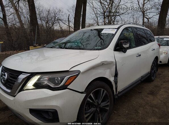 5N1DR2MM8HC635344 2017 NISSAN PATHFINDER White Դիմացի տեսք