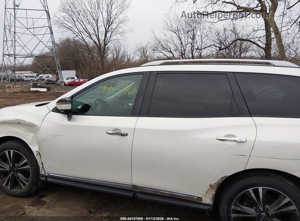 5N1DR2MM8HC635344 2017 NISSAN PATHFINDER White Սալոնի 360 աստիճան տեսք