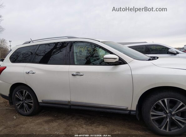 5N1DR2MM8HC635344 2017 NISSAN PATHFINDER White Սալոնի հետևի տեսք