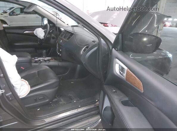 5N1DR2MM9KC636218 2019 NISSAN PATHFINDER Gray Front interior view