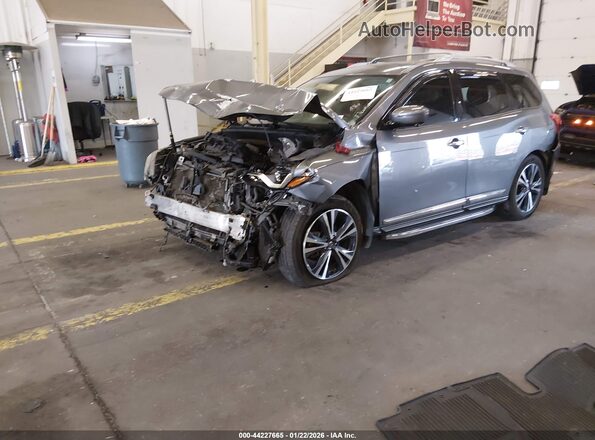 5N1DR2MM9KC636218 2019 NISSAN PATHFINDER Gray Front left