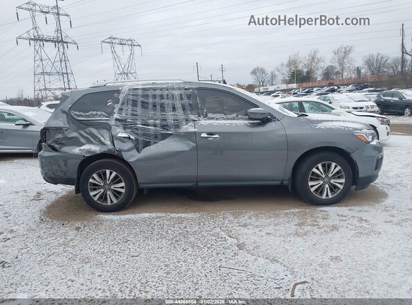 5N1DR2MMXKC589555 2019 NISSAN PATHFINDER Gray Widok wnętrza 360 stopni