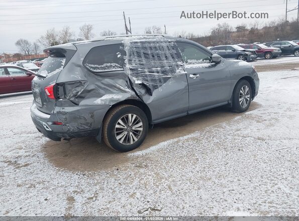 5N1DR2MMXKC589555 2019 NISSAN PATHFINDER Gray Tył prawy