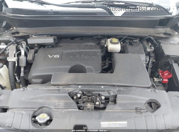 5N1DR2MMXKC589555 2019 NISSAN PATHFINDER Gray Widok z tyłu