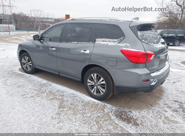 5N1DR2MMXKC589555 2019 NISSAN PATHFINDER Gray Tył lewy