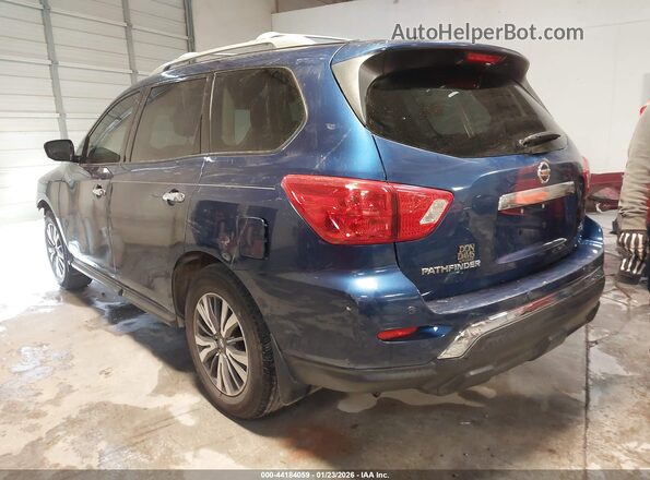 5N1DR2MN0JC614003 2018 NISSAN PATHFINDER Blue Հետևի ձախ