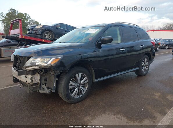 5N1DR2MN0JC629682 2018 NISSAN PATHFINDER Black Przód lewy