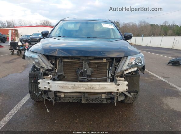 5N1DR2MN0JC629682 2018 NISSAN PATHFINDER Black Widok wnętrza z tyłu