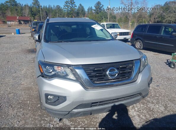 5N1DR2MN0KC603410 2019 NISSAN PATHFINDER Silver Вид спереду