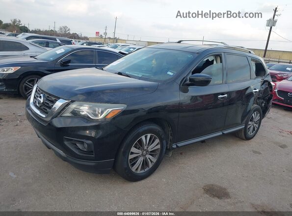 5N1DR2MN1HC913381 2017 NISSAN PATHFINDER Black Przód lewy