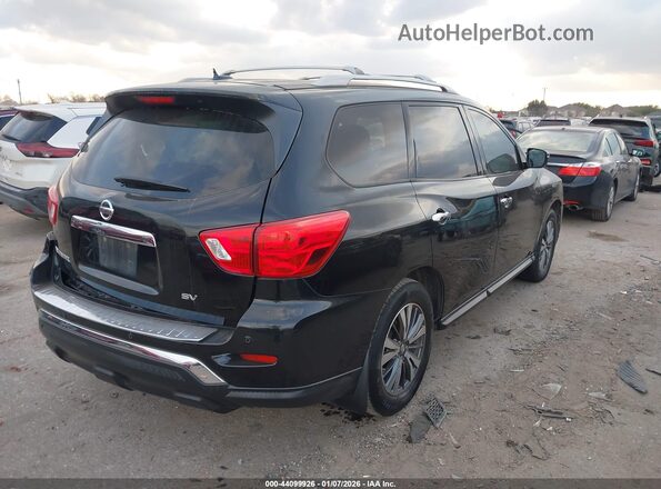 5N1DR2MN1HC913381 2017 NISSAN PATHFINDER Black Tył prawy