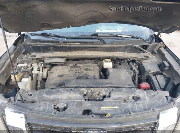 5N1DR2MN1HC913381 2017 NISSAN PATHFINDER Black Widok z tyłu