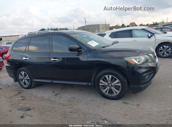5N1DR2MN1HC913381 2017 NISSAN PATHFINDER Black Widok zestawu wskaźników