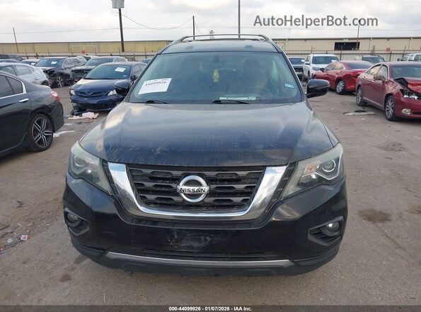 5N1DR2MN1HC913381 2017 NISSAN PATHFINDER Black Widok deski rozdzielczej