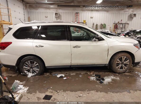 5N1DR2MN3HC690938 2017 NISSAN PATHFINDER White ხელსაწყოთა პანელის ხედი