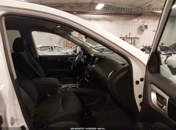5N1DR2MN3HC690938 2017 NISSAN PATHFINDER White წინა სალონის ხედი