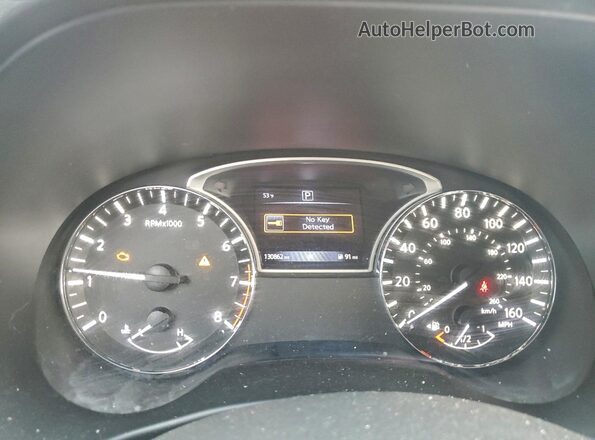 5N1DR2MN4HC642977 2017 NISSAN PATHFINDER Silver Instrument cluster view