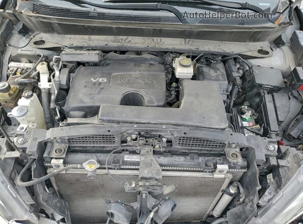 5N1DR2MN4HC642977 2017 NISSAN PATHFINDER Silver Engine compartment view