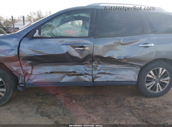 5N1DR2MN4JC634139 2018 NISSAN PATHFINDER Light Blue Front view