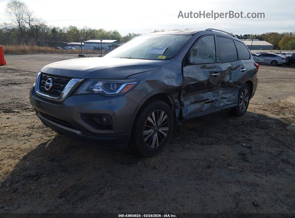 5N1DR2MN4JC634139 2018 NISSAN PATHFINDER Light Blue Front left