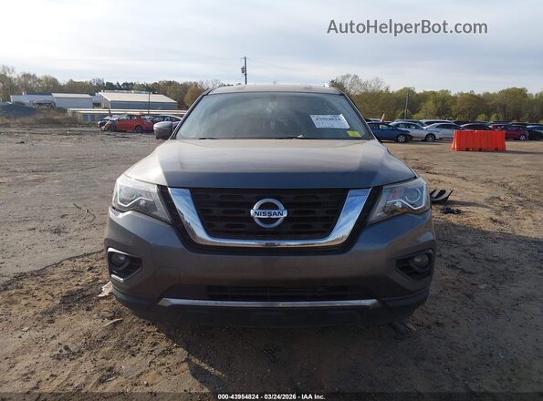 5N1DR2MN4JC634139 2018 NISSAN PATHFINDER Light Blue Rear interior view